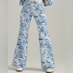 Wrangler Wanderer FLARE JEAN IN SAILING SEVEN SEAS IN Nautical Size 26/30